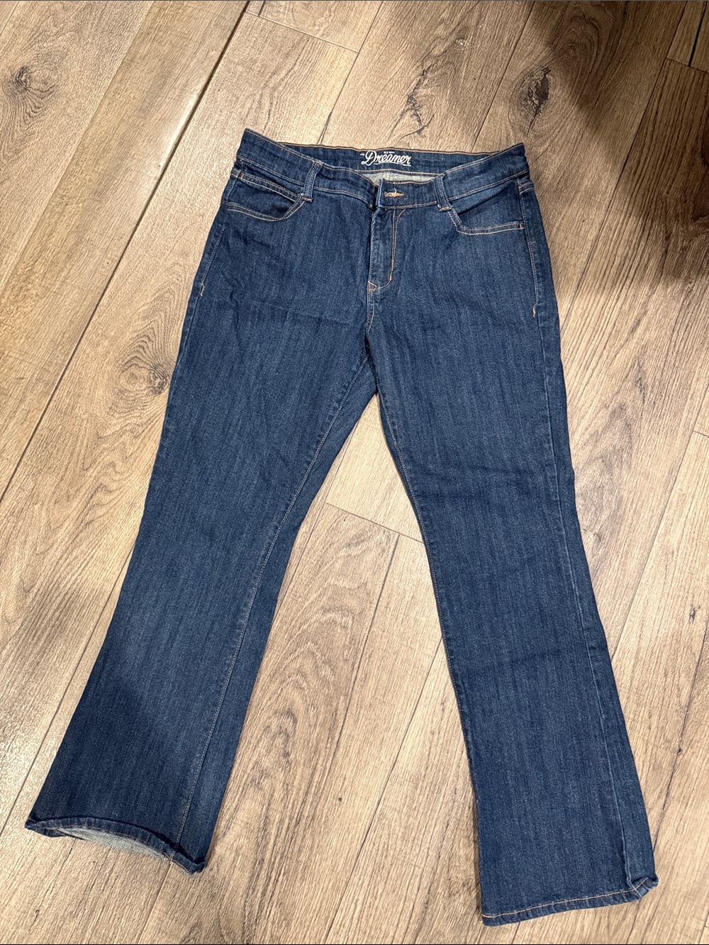 Old Navy Women's Dark Blue Boot-Cut Jeans